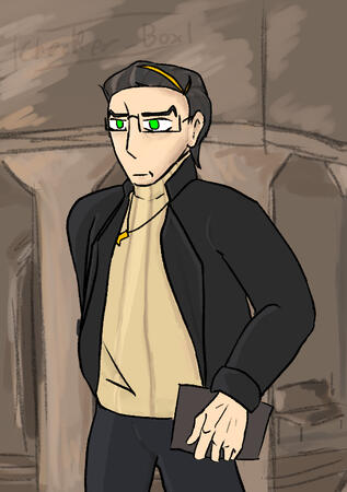 Rough background example #1